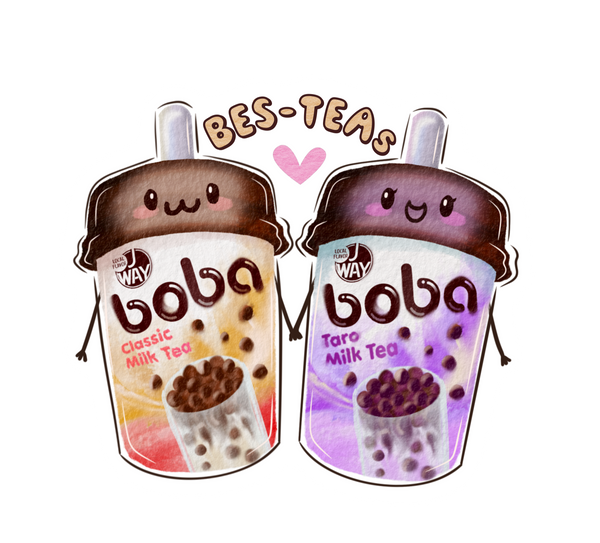 Boba Tea "Bes-teas"  Sticker