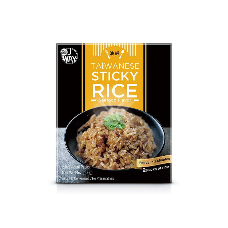 J WAY - Taiwanese Sticky Rice (You Fan) - 2 Packets (7 oz. each) - J WAY FOODS